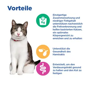 Hill's Vet Essentials MULTI-BENEFIT + Low Fat+High Fibre Adult Katzenfutter mit Huhn