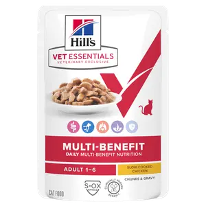 Hill's Vet Essentials MULTI-BENEFIT Adult Katzenfutter mit Huhn