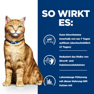 Hill's Prescription Diet c/d Multicare Ragout für Katzen mit Huhn und zugefügtem Gemüse