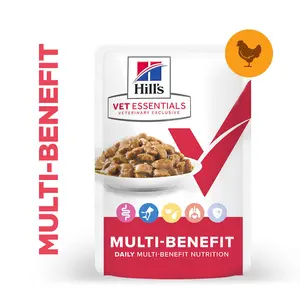 Hill's Vet Essentials MULTI-BENEFIT Mature Adult Katzenfutter mit Huhn