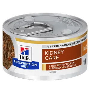 Hill's Prescription Diet k/d Ragout für Katzen mit Huhn und zugefügtem Gemüse