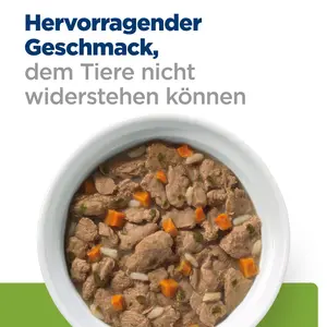 Hill's Prescription Diet Metabolic Ragout für Katzen mit Huhn und zugefügtem Gemüse