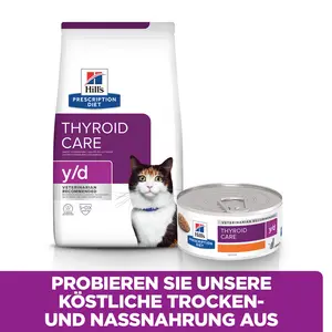 Hill's Prescription Diet y/d Katzenfutter mit Huhn