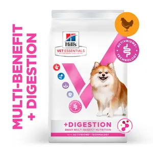 Hill's Vet Essentials MULTI-BENEFIT + Digestion Adult 1+ Small & Mini Hundefutter mit Huhn