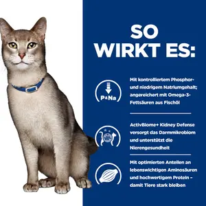 Hill's Prescription Diet k/d Nassfutter für Katzen mit Huhn