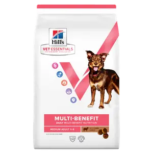 Hill's Vet Essentials MULTI-BENEFIT Adult Medium Hundefutter mit Lamm und Reis