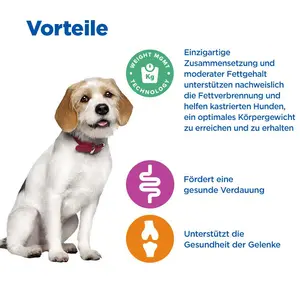 Hill's Vet Essentials MULTI-BENEFIT + Weight Adult Hundefutter mit Huhn und zugefügtem Gemüse