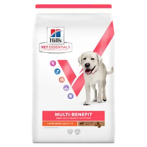 Hill's Vet Essentials MULTI-BENEFIT Adult Large Breed Hundefutter mit Lamm und Reis