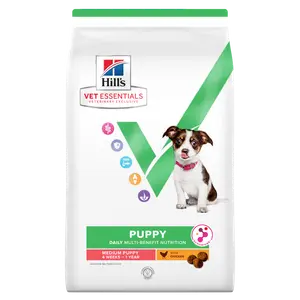 Hill's Vet Essentials MULTI-BENEFIT Medium Puppy Welpenfutter mit Huhn