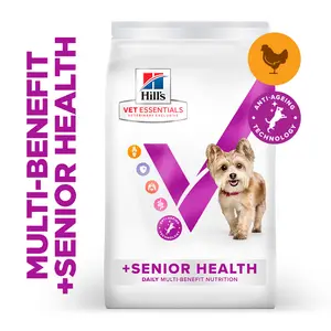 Hill's Vet Essentials MULTI-BENEFIT + Senior Health Mature Adult 7+ Small & Mini Hundefutter mit Huhn