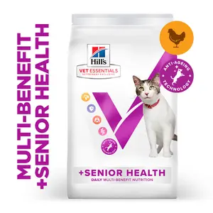 Hill's Vet Essentials MULTI-BENEFIT + Senior Health Mature Adult 7+ Katzenfutter mit Huhn