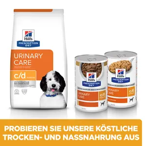 Hill's Prescription Diet c/d Multicare Nassfutter für Hunde mit Huhn