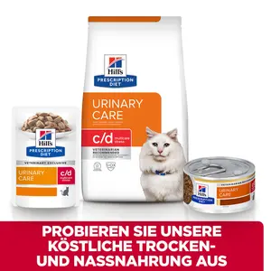 Hill's Prescription Diet c/d Multicare Stress Katzenfutter mit Huhn