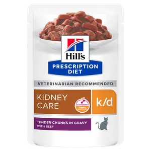 Hill's Prescription Diet k/d Nassfutter für Katzen mit Rind