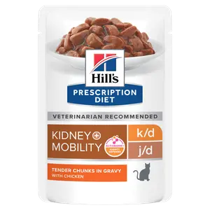 Hill's Prescription Diet k/d + Mobility Katzenfutter mit Huhn