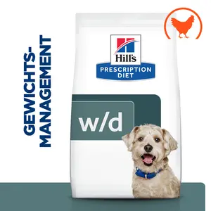 Hill's Prescription Diet w/d Hundefutter mit Huhn