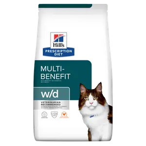 Hill's Prescription Diet w/d MULTI-BENEFIT Nassfutter für Katzen mit Huhn