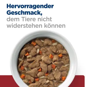 Hill's Prescription Diet i/d Ragout für Hunde mit Huhn und zugefügtem Gemüse