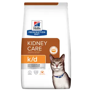 Hill's Prescription Diet k/d Trockenfutter für Katzen mit Huhn