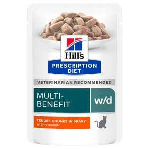 Hill's Prescription Diet w/d MULTI-BENEFIT Katzenfutter mit Huhn