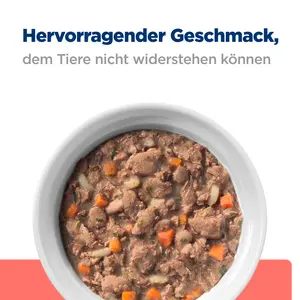 Hill's Prescription Diet ON-Care Ragout für Katzen mit Huhn und zugefügtem Gemüse