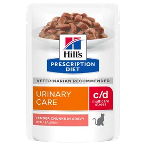 Hill's Prescription Diet c/d Multicare Stress Katzenfutter mit Lachs