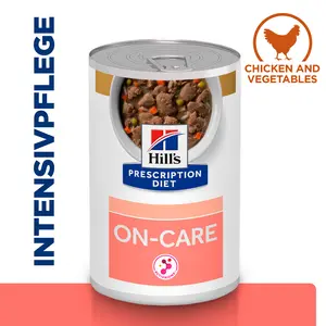 Hill's Prescription Diet On-Care Ragout für Hunde mit Huhn und zugefügtem Gemüse