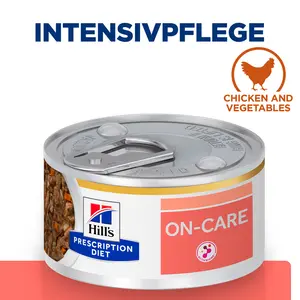 Hill's Prescription Diet ON-Care Ragout für Katzen mit Huhn und zugefügtem Gemüse
