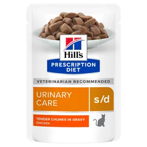 Hill's Prescription Diet s/d Nassfutter für Katzen mit Huhn