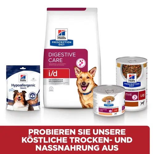 Hill's Prescription Diet i/d Hundefutter mit Truthahn