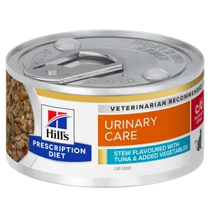 Hill's Prescription Diet c/d Multicare Stress Ragout für Katzen mit Thunfisch- und Gemüsegeschmack