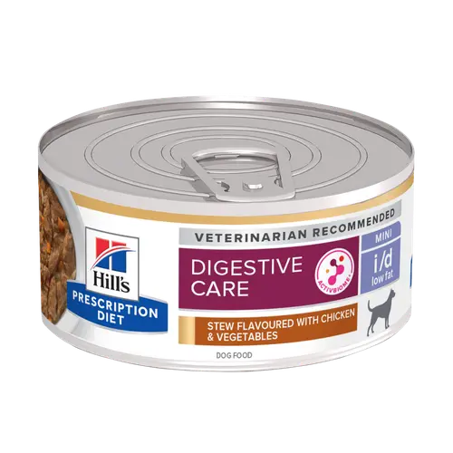Hill's Prescription Diet i/d Low Fat Ragout für Hunde mit Hühner- und Gemüsegeschmack