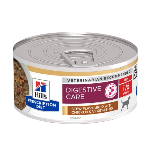 Hill's Prescription Diet i/d Stress Mini Ragout für Hunde mit Hühner- und Gemüsegeschmack