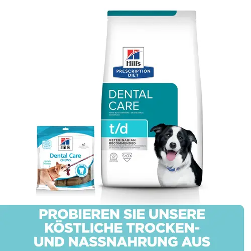 Hill's Prescription Diet t/d Hundefutter mit Huhn