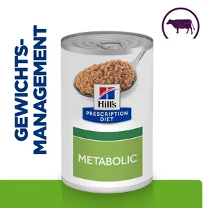 Hill's Prescription Diet Metabolic Hundefutter mit Rind