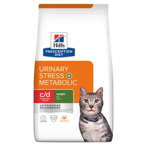 Hill's Prescription Diet c/d Multicare Stress + Metabolic Katzenfutter mit Huhn