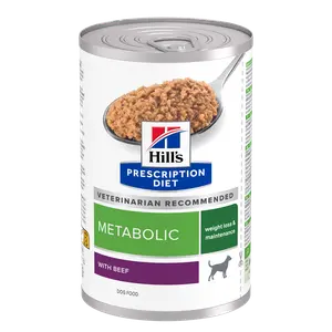 Hill's Prescription Diet Metabolic Hundefutter mit Rind