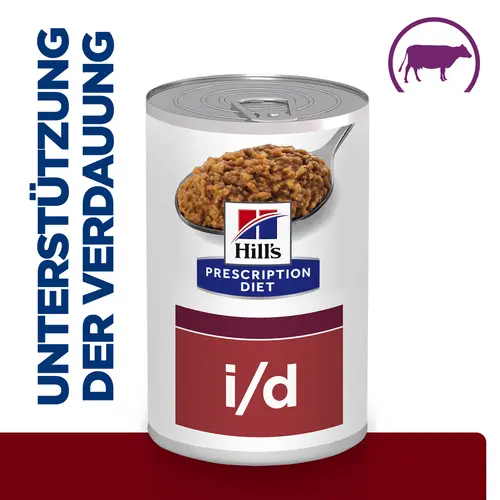 Hill's Prescription Diet i/d Hundefutter mit Rind