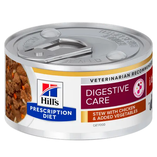 Hill's Prescription Diet i/d Ragout für Katzen mit Huhn und zugefügtem Gemüse