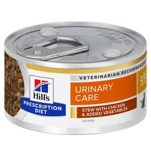 Hill's Prescription Diet c/d Multicare Ragout für Katzen mit Huhn und zugefügtem Gemüse