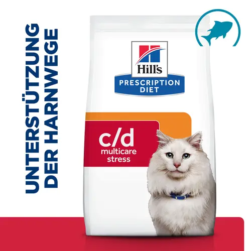 Hill's Prescription Diet c/d Multicare Stress Katzenfutter mit Meeresfisch