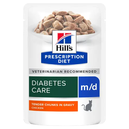 Hill's Prescription Diet m/d Katzenfutter mit Huhn