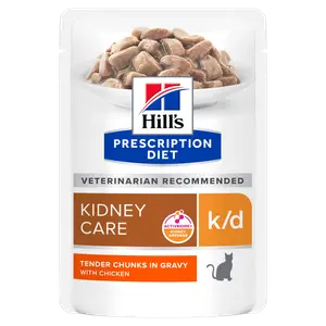 Hill's Prescription Diet k/d Nassfutter für Katzen mit Huhn