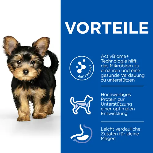 Hill's Science Plan Perfect Digestion Small & Mini Puppy Welpenfutter mit Huhn & braunem Reis