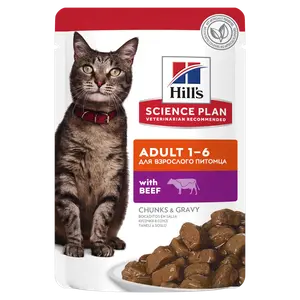 Hill's Science Plan Adult Katzenfutter mit Rind