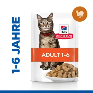 Hill's Science Plan Adult Katzenfutter mit Truthahn