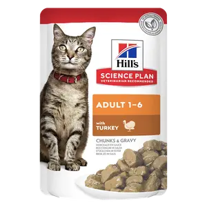 Hill's Science Plan Adult Katzenfutter mit Truthahn