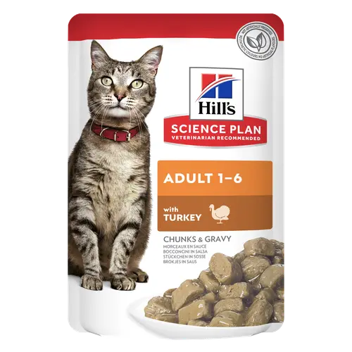 Hill's Science Plan Adult Katzenfutter mit Truthahn