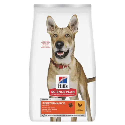 Hill's Science Plan Performance Adult Hundefutter mit Huhn