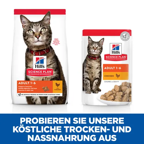 Hill's Science Plan Adult Katzenfutter mit Huhn